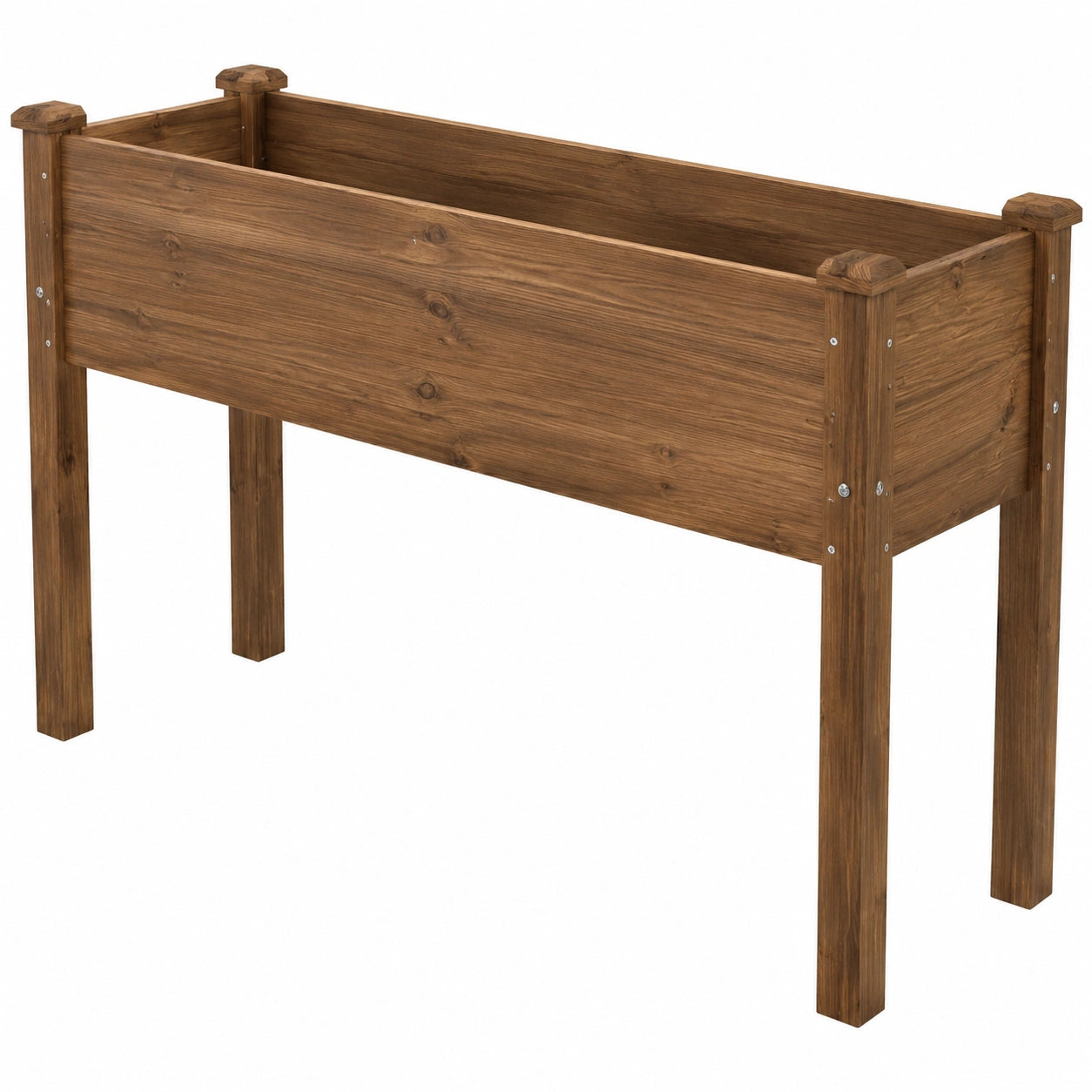 Fioriera Alta da Giardino 85x30x70 cm in Legno Marrone